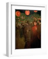 The Open-Air Party, c.1901-02-Ramon Casas i Carbo-Framed Premium Giclee Print