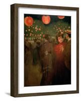 The Open-Air Party, c.1901-02-Ramon Casas i Carbo-Framed Giclee Print