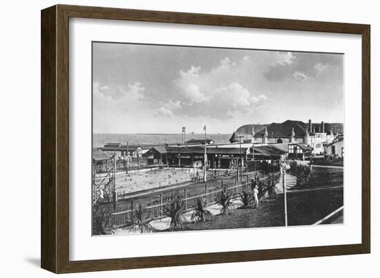 The Open Air Swimming Baths, Durban, South Africa-null-Framed Giclee Print