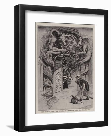 The Open Door in China, an American View of the Policy-William Allen Rogers-Framed Giclee Print