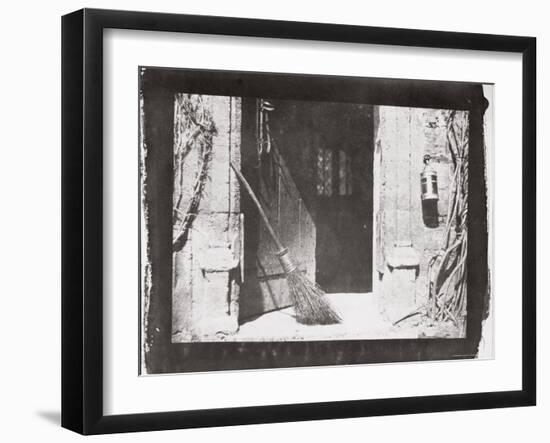 The Open Door, March, 1843-William Henry Fox Talbot-Framed Photographic Print