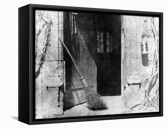 The Open Door-William Henry Fox Talbot-Framed Stretched Canvas