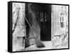 The Open Door-William Henry Fox Talbot-Framed Stretched Canvas