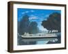 The open river-Ophelia Redpath-Framed Giclee Print