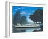 The open river-Ophelia Redpath-Framed Giclee Print