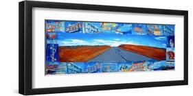 The Open Road-Dave Newman-Framed Giclee Print