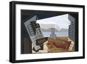 The Open Window, 1921-Juan Gris-Framed Art Print