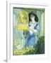 The Open Window-Frederick Carl Frieseke-Framed Giclee Print