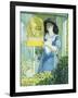 The Open Window-Frederick Carl Frieseke-Framed Giclee Print