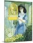 The Open Window-Frederick Carl Frieseke-Mounted Giclee Print