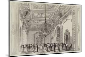 The Opening Ball in the New Assembly Rooms, Manchester-null-Mounted Giclee Print