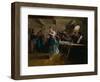 The Opening Dance, 1863-Ferdinand Georg Waldmüller-Framed Premium Giclee Print