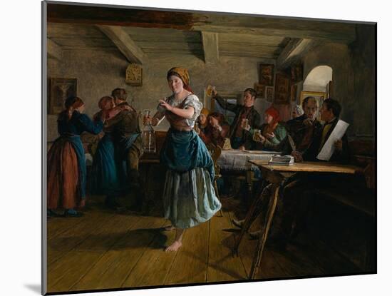 The Opening Dance, 1863-Ferdinand Georg Waldmüller-Mounted Giclee Print