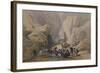 The Opening into the Narrow Pass Above the Siri Bolan, from "Sketches in Afghaunistan"-James Atkinson-Framed Giclee Print