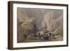 The Opening into the Narrow Pass Above the Siri Bolan, from "Sketches in Afghaunistan"-James Atkinson-Framed Giclee Print