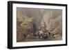 The Opening into the Narrow Pass Above the Siri Bolan, from "Sketches in Afghaunistan"-James Atkinson-Framed Giclee Print