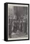 The Opening of King Edward VII's First Parliament-G.S. Amato-Framed Stretched Canvas