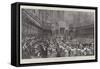 The Opening of King Edward VII's First Parliament-Thomas Walter Wilson-Framed Stretched Canvas