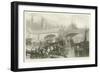 The Opening of New London Bridge-Clarkson R.A. Stanfield-Framed Giclee Print