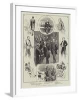 The Opening of Parliament, Incidents in the Commons-Thomas Walter Wilson-Framed Giclee Print