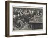 The Opening of Parliament, Session of 1892, the Treasury Bench-Thomas Walter Wilson-Framed Giclee Print