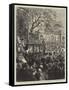 The Opening of Parliament, the Royal Procession in St James's Park-Godefroy Durand-Framed Stretched Canvas
