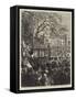 The Opening of Parliament, the Royal Procession in St James's Park-Godefroy Durand-Framed Stretched Canvas