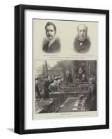 The Opening of Parliament-William Heysham Overend-Framed Giclee Print