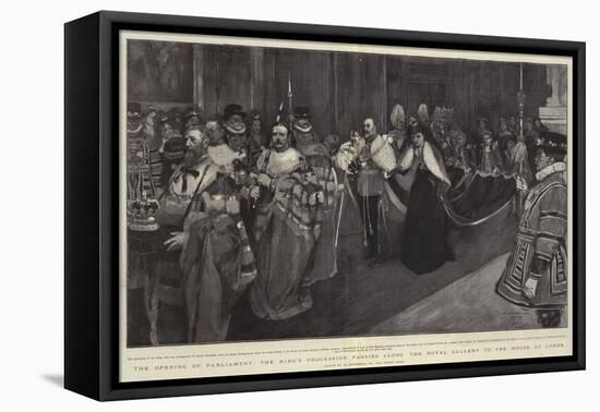 The Opening of Parliament-William Hatherell-Framed Stretched Canvas