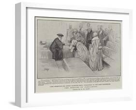 The Opening of Parliament-Henry Marriott Paget-Framed Giclee Print