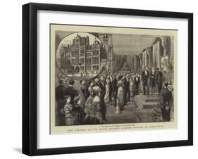 The Opening of Sir Josiah Mason's Science College at Birmingham-null-Framed Giclee Print