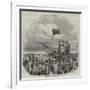 The Opening of Southport Pier-null-Framed Giclee Print
