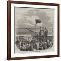 The Opening of Southport Pier-null-Framed Giclee Print