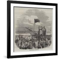 The Opening of Southport Pier-null-Framed Giclee Print