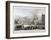 The Opening of St Katharine's Dock, London, 1828-E Duncan-Framed Giclee Print