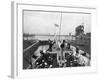 The Opening of the Alexandra Dock at Cardiff in 1907-null-Framed Giclee Print