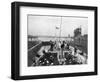 The Opening of the Alexandra Dock at Cardiff in 1907-null-Framed Giclee Print