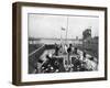 The Opening of the Alexandra Dock at Cardiff in 1907-null-Framed Giclee Print