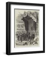 The Opening of the Colonial and Indian Exhibition by the Queen-null-Framed Premium Giclee Print