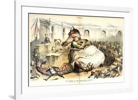 The Opening of the Congressional Session, 1887-Joseph Keppler-Framed Giclee Print