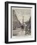 The Opening of the Corinth Canal-null-Framed Giclee Print