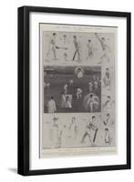 The Opening of the Cricket Season-Ralph Cleaver-Framed Giclee Print