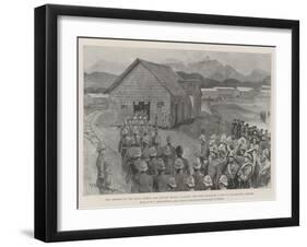 The Opening of the First Church for British Troops Guarding the Boer Prisoners' Camp at Diyatalawa-Henry Charles Seppings Wright-Framed Giclee Print