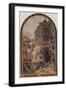 The Opening of the First Royal Exchange by Queen Elizabeth I, London, 23 January 1571-Ernest Crofts-Framed Giclee Print