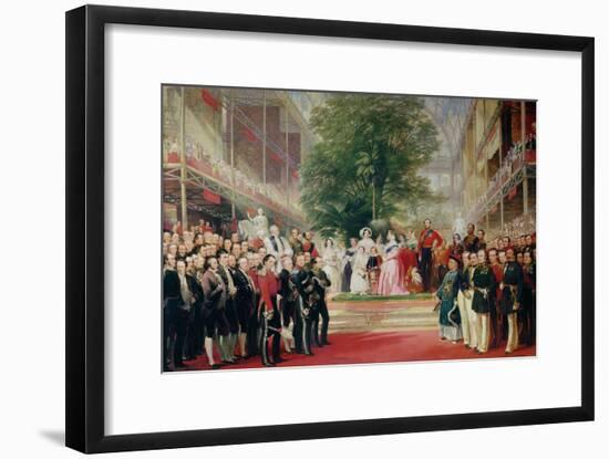 The Opening of the Great Exhibition, 1851-52-Henry Courtney Selous-Framed Giclee Print