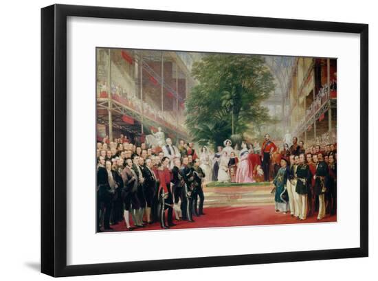 The Opening of the Great Exhibition, 1851-52-Henry Courtney Selous-Framed Giclee Print