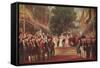 The opening of the Great Exhibition by Queen Victoria on 1 May 1851, (1906)-Henry Courtney Selous-Framed Stretched Canvas