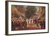 The opening of the Great Exhibition by Queen Victoria on 1 May 1851, (1906)-Henry Courtney Selous-Framed Giclee Print