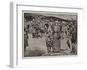 The Opening of the Grouse Season, Sunday Morning in the Highlands-John Robertson Reid-Framed Giclee Print