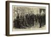 The Opening of the New Building of the Institute of Painters in Water-Colours-Godefroy Durand-Framed Giclee Print
